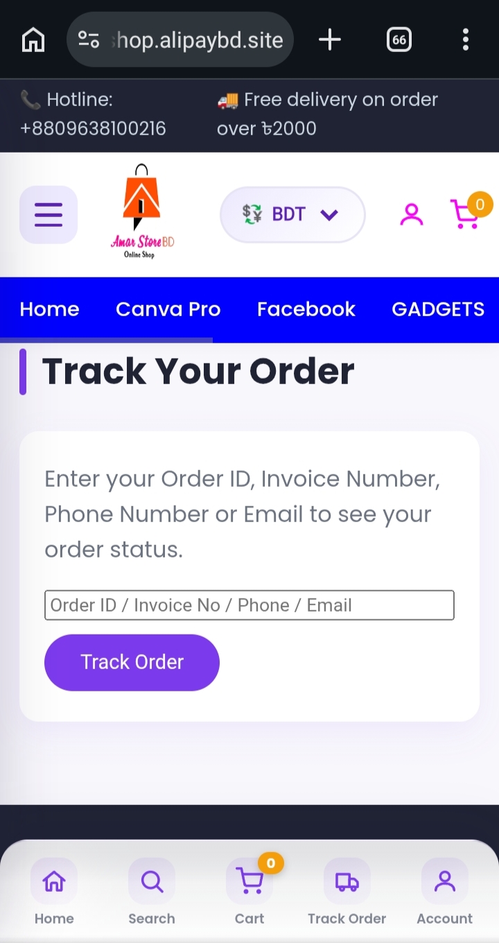 Premium Ecommerce with Digital Products Website