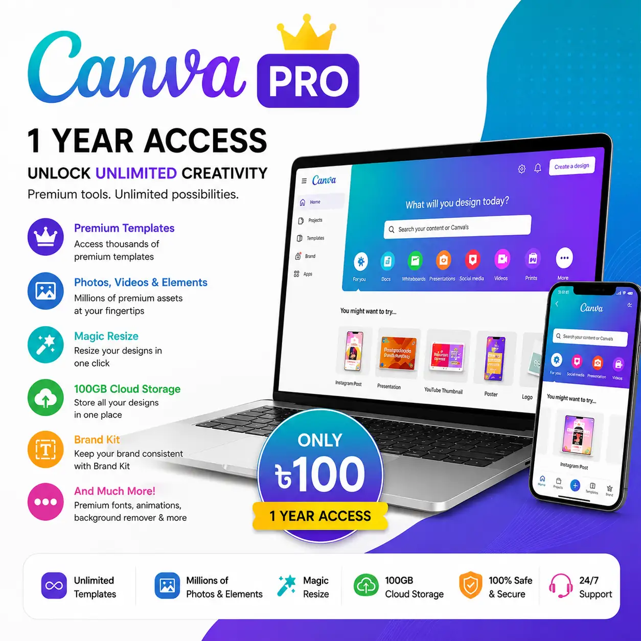 Canva Pro | 1 Year