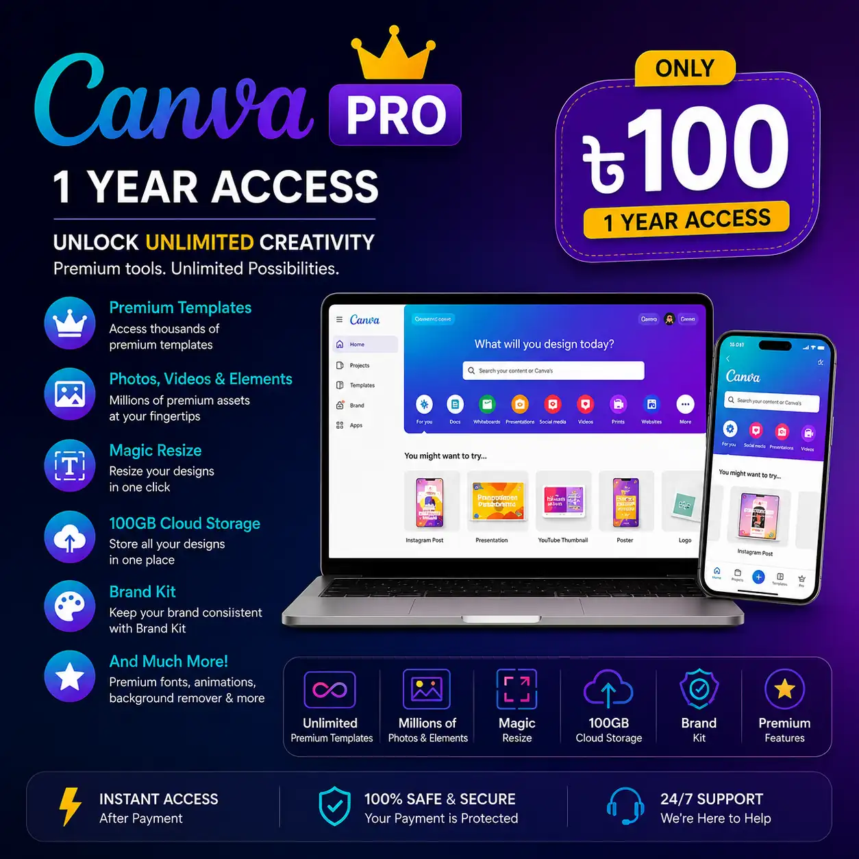 Canva Pro | 1 Year