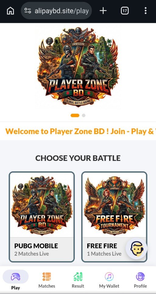 PUBG | FREE FIRE | LUDO TOURNAMENT WEBSITE